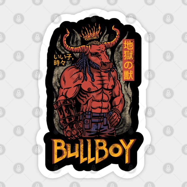 BULLBOY Sticker by kimikodesign